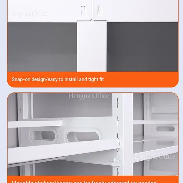 Heavy Duty Archive Shelving With Knock Down Structure - 150kg Load Capacity Reinforced -Cold Rolled Steel File Racks photo-5