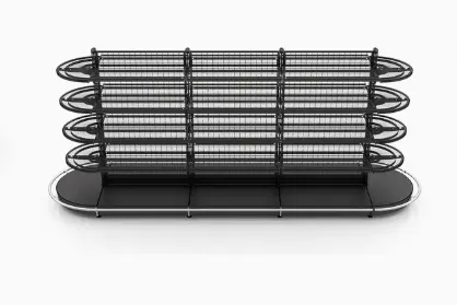 Factory Direct Sell Display Gondola Shelf Cold-Rolled Steel Rack Supermarket Shelf photo-5
