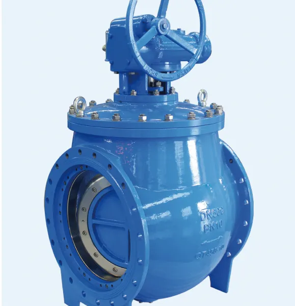 High-Performance Eccentric Half Ball Valve, Double Flange End, Top-mounted eccentric half ball valve