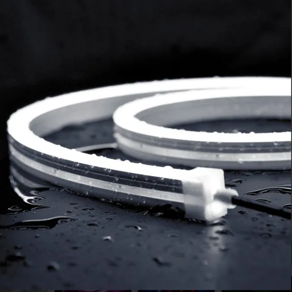 Outdoor Waterproof Flowing Light Strips, Colorful Dmx512 Externally Controlled Seven - Color Silicone Chasing Light Strips photo-4