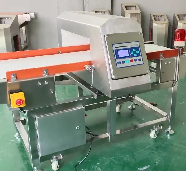 SG-M150 Industrial Metal Detector for Food Processing - FDA Compliant PU Belt