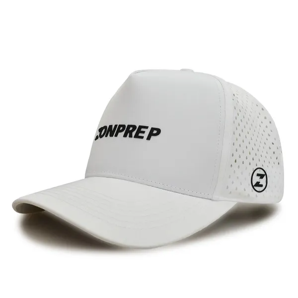 Custom Waterproof Laser Cut Baseball Cap Perforated Performance Golf Hat Breathable Quick Dry Sports Caps for Outdoor Running photo-5