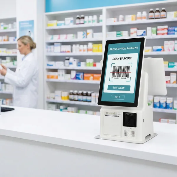 Aonpos APK20 Dual TouchScreen Payment Kiosk Self Service Kiosk With Thermal Printer Retail Shop Self-service Kiosk photo-5