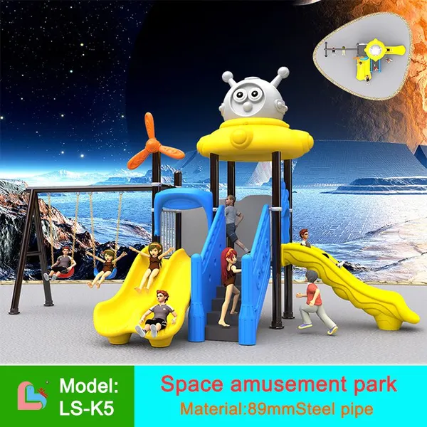 Children's Combination Slide,Outdoor Playground Equipment,Playground Slide With Swing,Outdoor Large Combination Toys,Playground Slide Set‌
