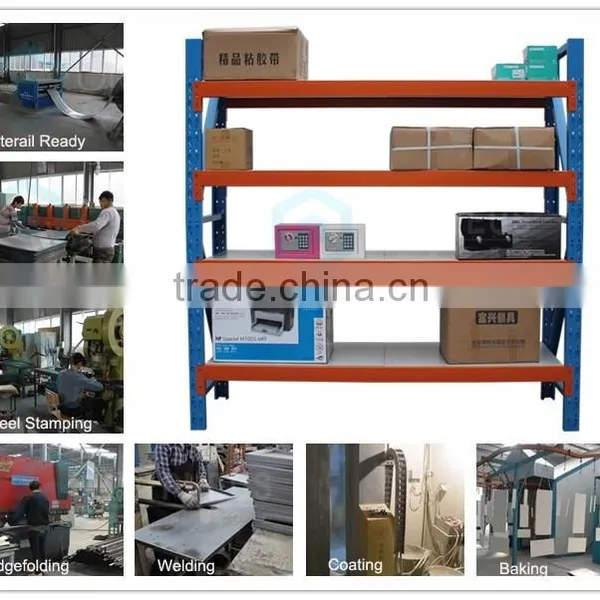 Heavy Duty Shelf Metal Furniture 4 Tier Steel Rack photo-3