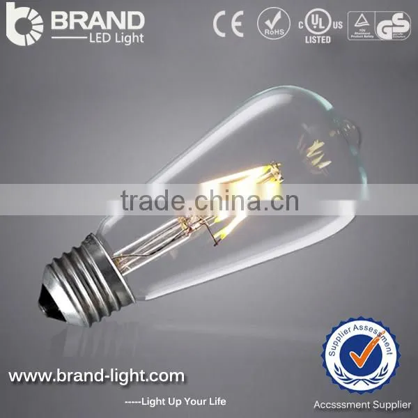 2W 4W 6W Led E26 Base Filament Bulb Light photo-2
