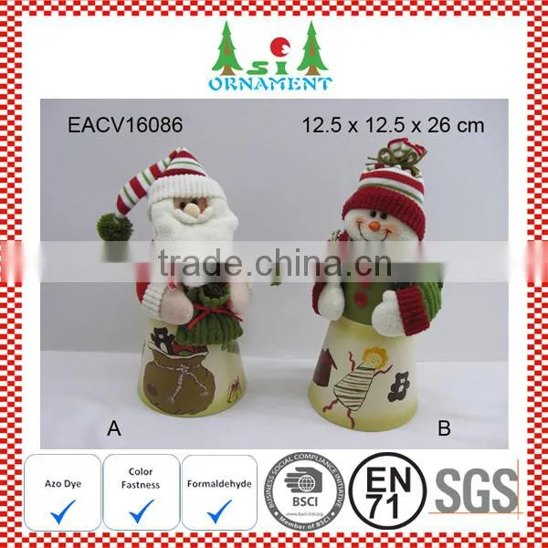 Red and Green Small Plush Christmas Gift Box photo-5