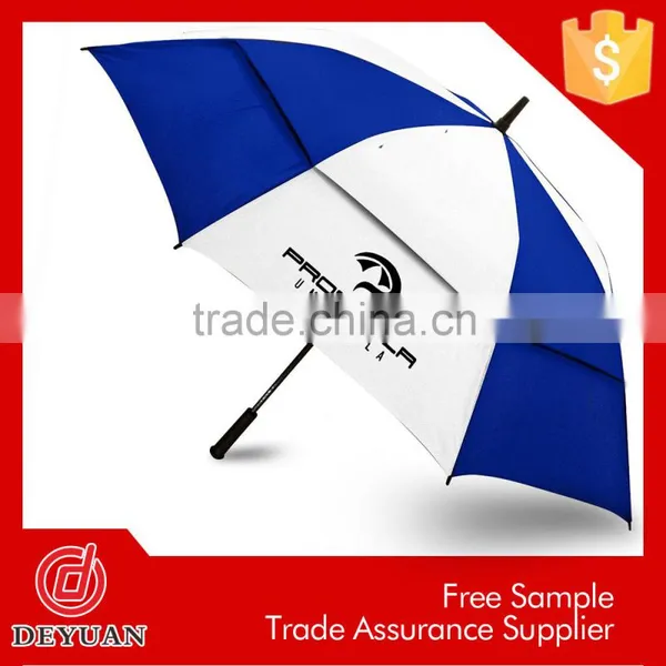 Wholesale Auto Open Winderproof Plastic Handle Golf Umbrellas photo-5