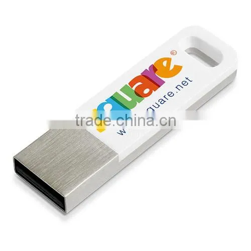 Design Metal USB Flash Drive 1gb With Hoop photo-3