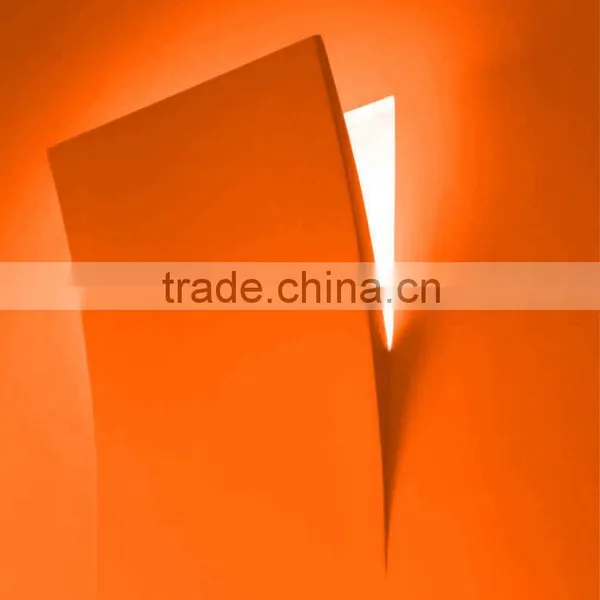 European Style Plaster Recessed E14 Wall Lamp photo-2