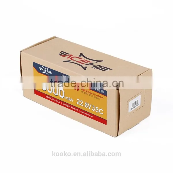 ACEHE 6S 22.8V 10000mAh 35C High Voltage Lipo Battery photo-6