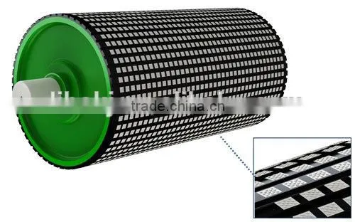 30000h Conveyor Pulley, Heavy Pulley, Ceramics-lagged Pulley for Conveyor System photo-2