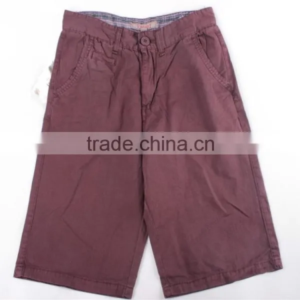 Mens Hot Selling Cheap Stock Apparel Washed Shorts