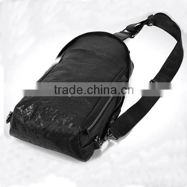 Fashion Style PU Leather Single Shoulder Bag Chest Single Backpack Waist Bags for Men photo-2