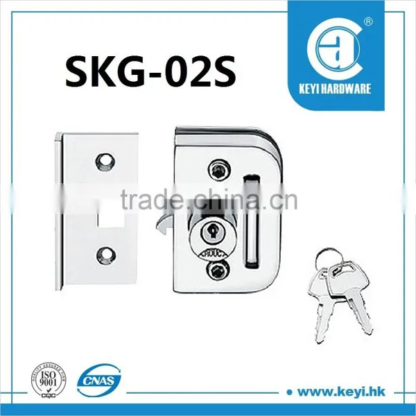 SKG-02S Sliding Glass Door Key Locks for South America Market