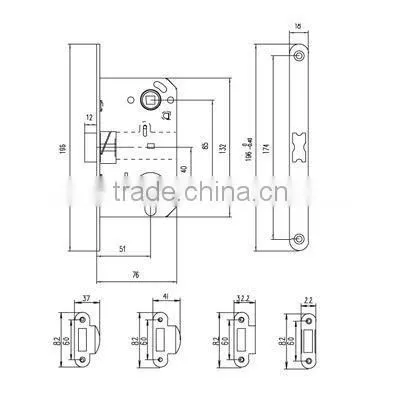 Aluminum Case Commercial Refrigerators Locks photo-2