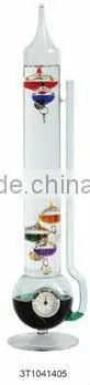 Home Weather Station: Galileo Thermometer, Hygrometer and Quartz Clock photo-6