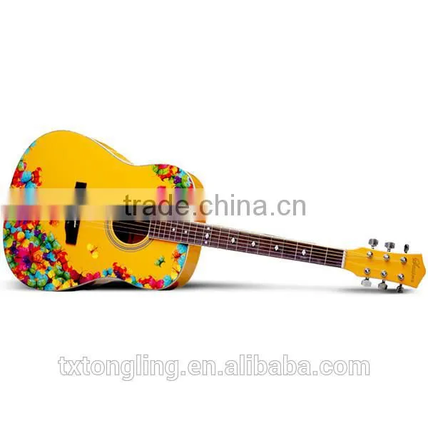 Electric Type and Rosewood Fingerboard Material Cheapest Classical Guitar(TL-0047) photo-3