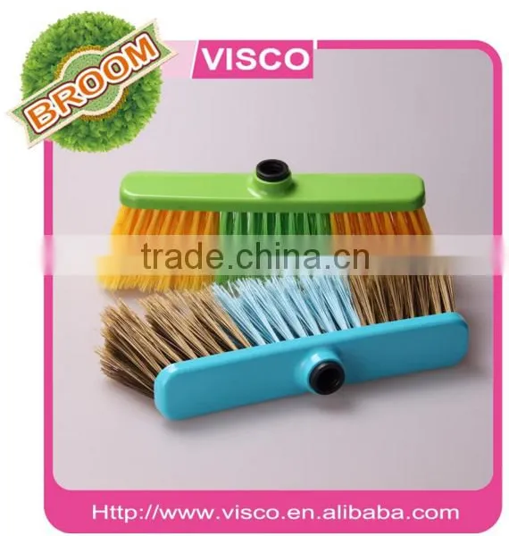 Plastic Broom With Pvc Coated Wooden Broom Handle,VA114 photo-4