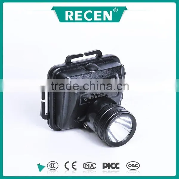 IP65 Alloy Material 3w Rechargeable LED Micro Explosion Proof Headlight Led photo-2