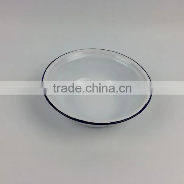 Enameled Dishes,Enameled Large Plates,Carbon Steel Enameled Bowl,Enameled Cookware,Enameled Tablewares
