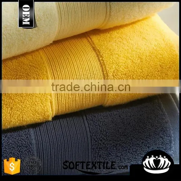 China Manufacturer Soft Touch Multicolor Bath Hand Towel photo-6