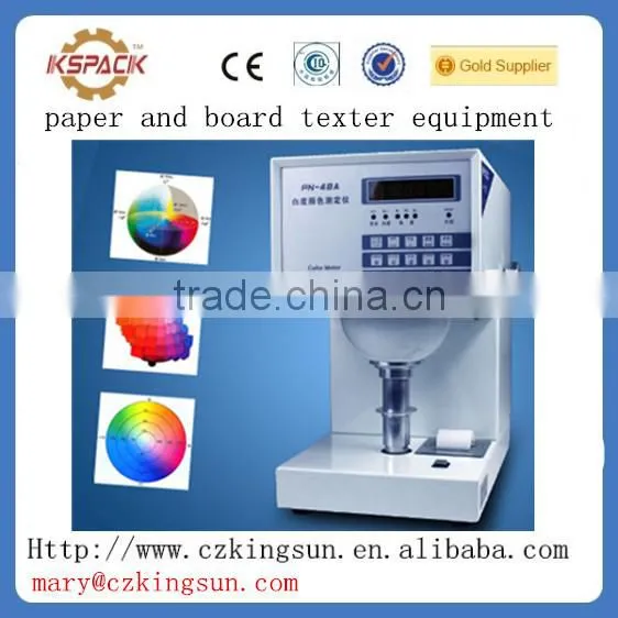 JGTM-06003test Machine and Instruments of Packing/carton Box Laboratory Equipement Paper Tester/paper Color Testing Machine Quality Choice