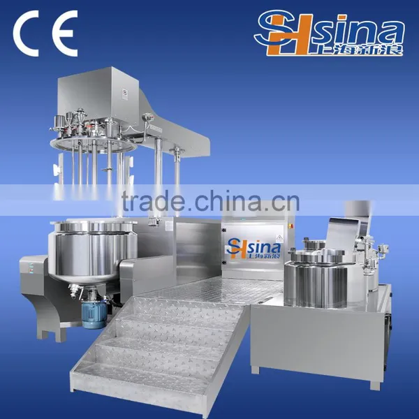 SME Various Capacity Vacuum Homogenizing Emulsifier for Body Cream,Body Lotion, Skin Care Products photo-5
