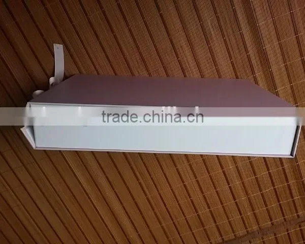 2016 High Quality Paper Box for Cosmetic Packaging/Gift Packaging With Silk Tie photo-5