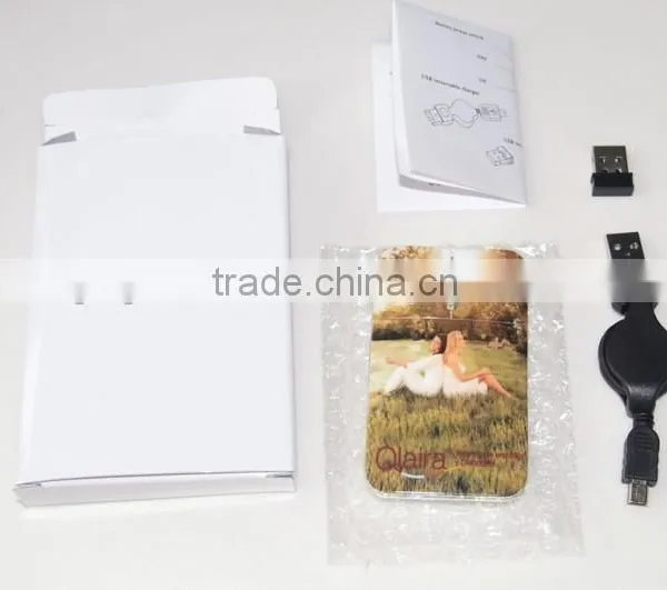 2.4G Wireless Gift Mouse Super Slim Flat Rechargeable Mouse With Mini Receiver for Computer photo-4