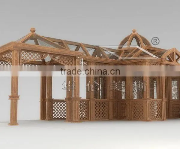 Classical Design Aluminum Sunroom/garden Greenhouse Profile photo-2