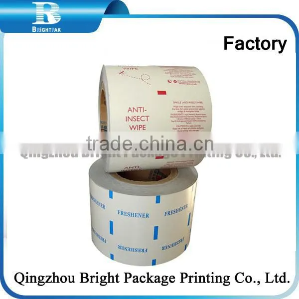 Paper/pe/al/Surlyn Alcohol Prep Pad Packaging Paper, Alcohol Prep Pad Packaging Aluminum Foil Packaging Paper by Roll