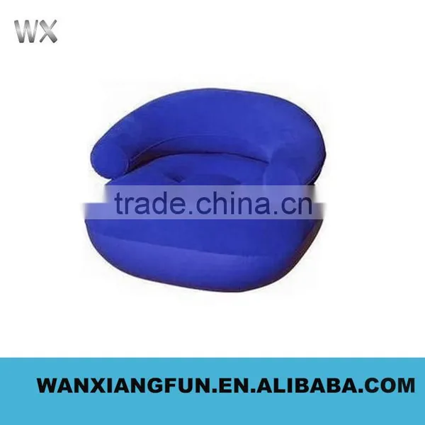 Inflatable Flocked Air Chair photo-2