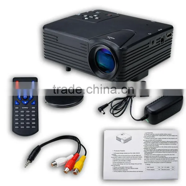 Home Theater 1080p HDMI Playsation HD Multimedia Mini VGA PC USB LED Projector photo-6