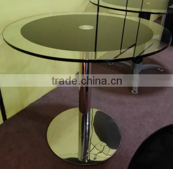 Tempered Glass Coffee Table,,round Coffee Table,dining Table BC080 photo-5