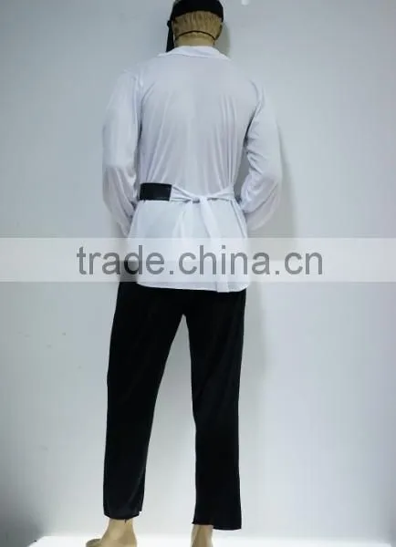 Halloween White Buccaneer Fancy Dress Shirt Instant Costume photo-3
