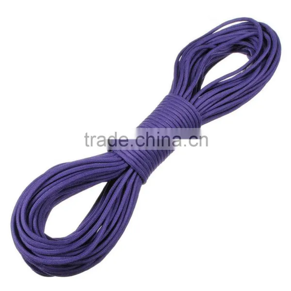 Multi Colors 31 Meter Safety Parachute Cord Paracord 550 7 Core Strand Climbing Camping Tent Rope