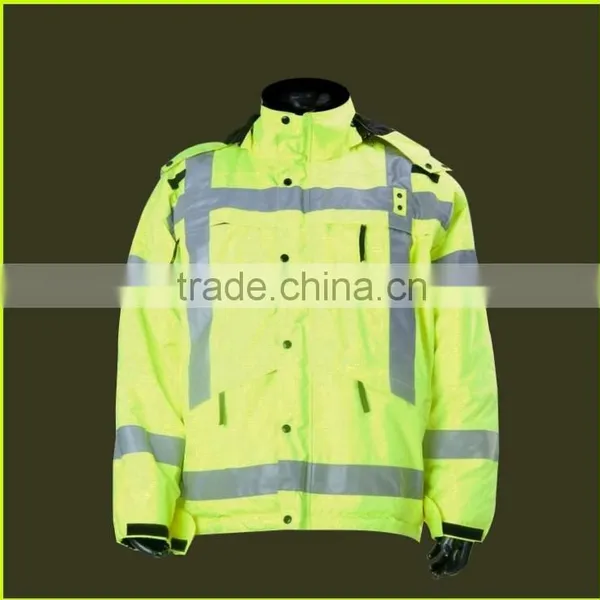 100% Polyester Nylon Reflective Winter Clothes photo-2