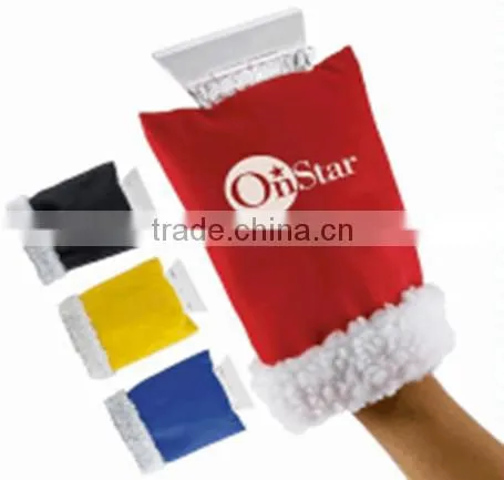 window wiper with ice scraper