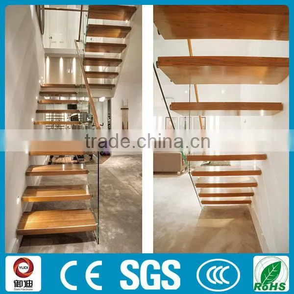 Modern Wood DIY Floating Stairs photo-4