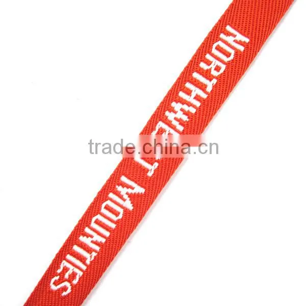 Woven Printed Single Custom Lanyard Badge Reel Holder Neck Strap Lanyards photo-3