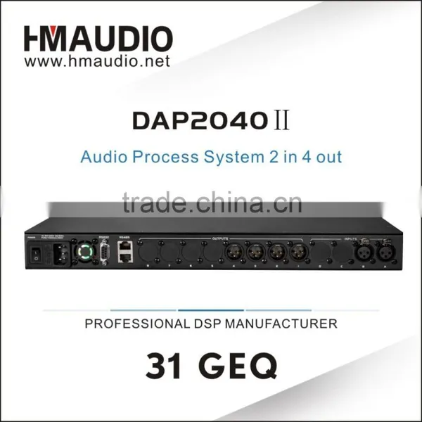 DAP2040II Speaker Management System Sound Processor Dsp Audio Processor