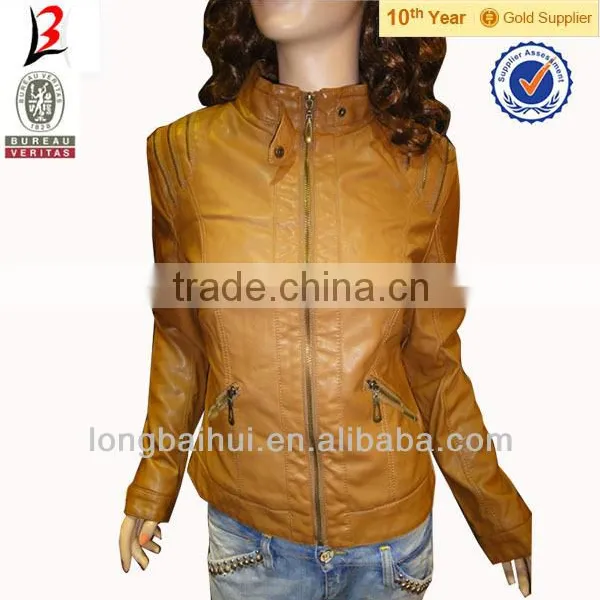 Women Fashion Clothing Winter Leather Jacket 18