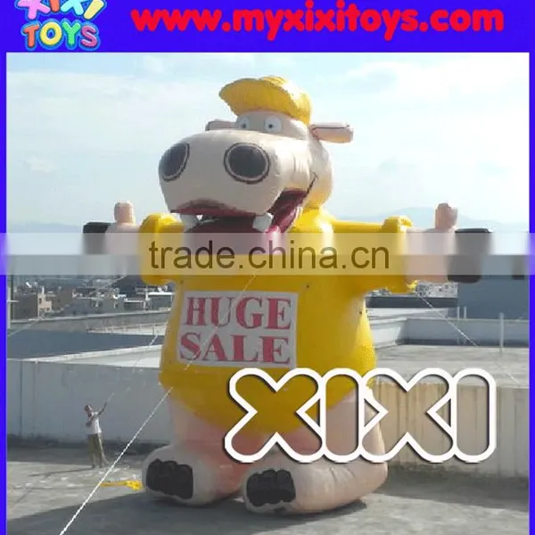 Popular inflatable cow model, advertising inflatable model for event