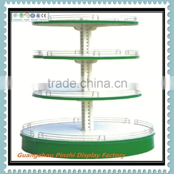 PZC-002 Wholesale Metal Convenience Grocery Goods Store Shelf photo-3