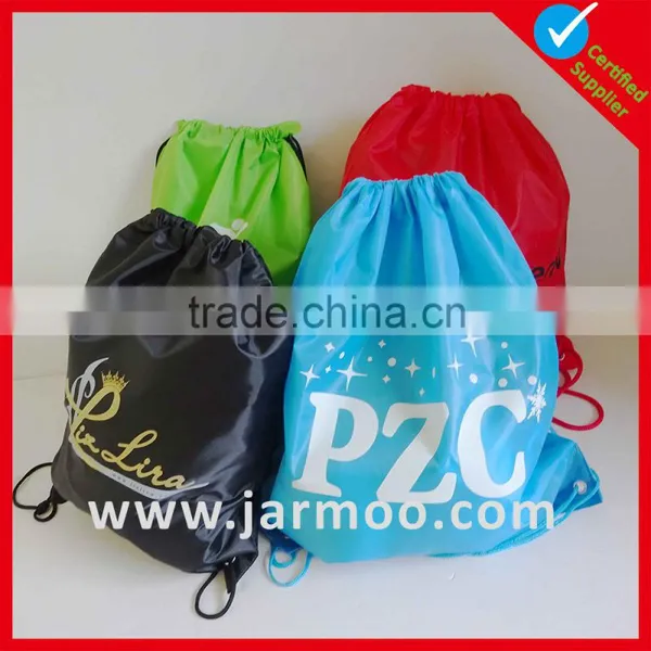 Promotional Fabric Custom Drawstring Backpack photo-6