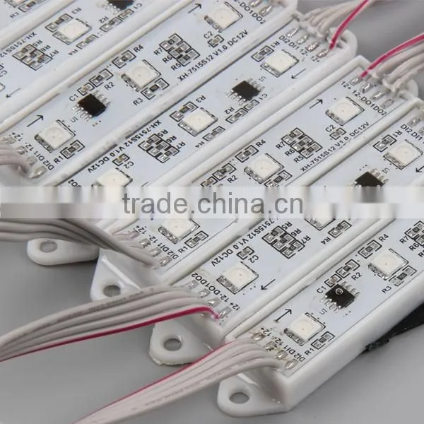 IP67 3 Chips 5050 RGB Full Color Led Smd Module for Outdoor Sign Letter photo-2