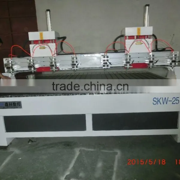 New Year Promotion Price Cutting Machine Two-to-eight Head Woodworking Wood Cnc Router Machine photo-3
