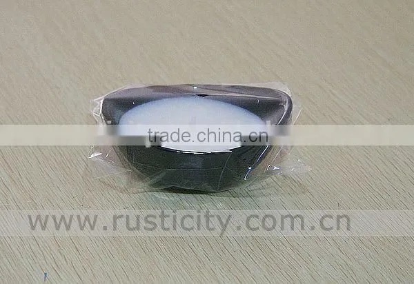 Hot Sale Black Glass Jar Container Essential Perfume Oil Candle in Stock photo-2