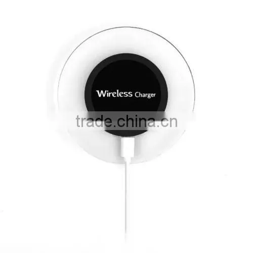 Cool LED Wireless Charger Charging Pad for Smartphone IPhone LG Samsung S6 Edge photo-5